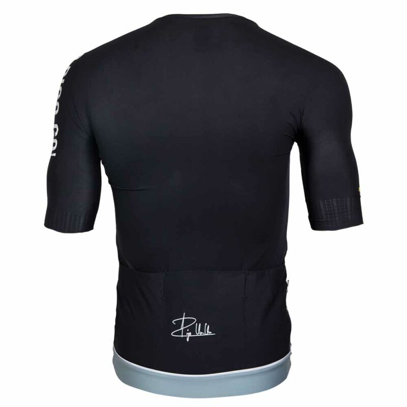 Jersey Ciclismo KM200 Manga Curta Negro - Image 2