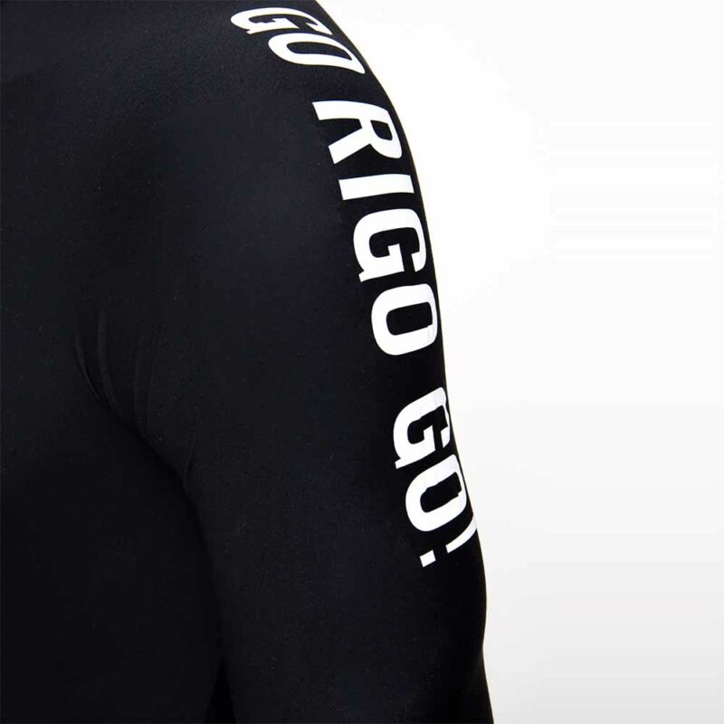 Jersey Ciclismo KM200 Manga Curta Negro - Image 3