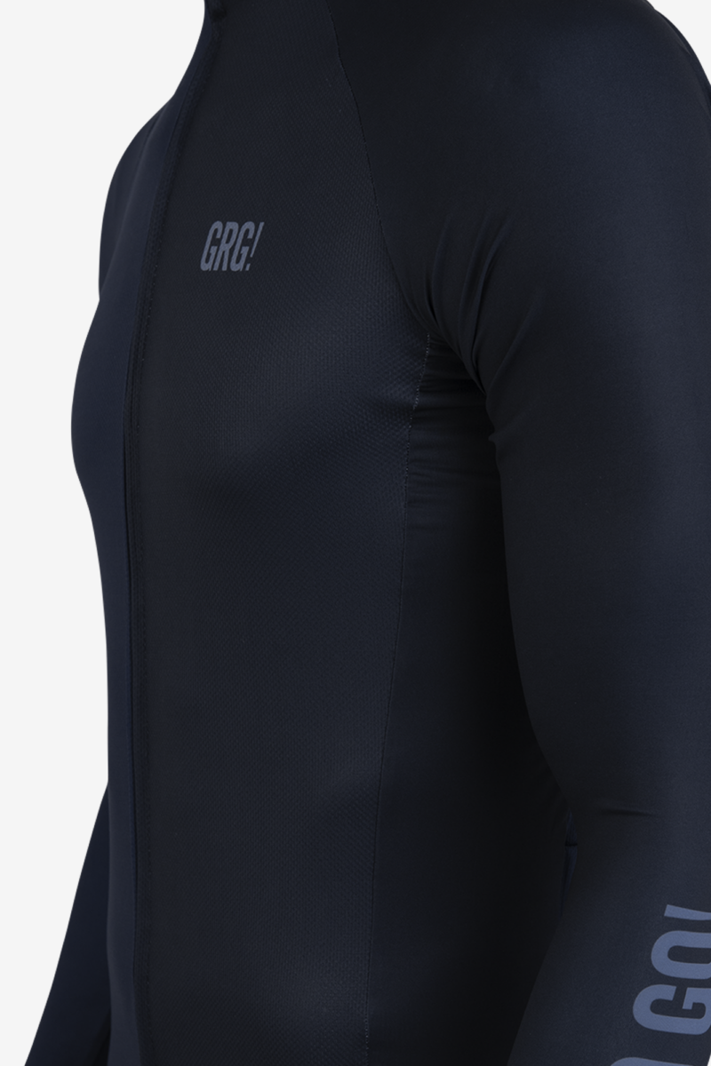 Jersey Manga Longa KM 100 Comfort asfalto - Image 3